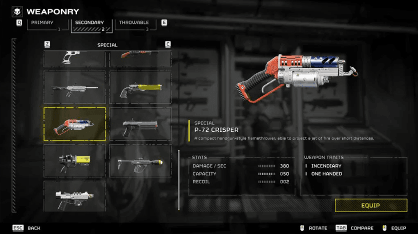 P-72 Crisper( HellDivers 2)