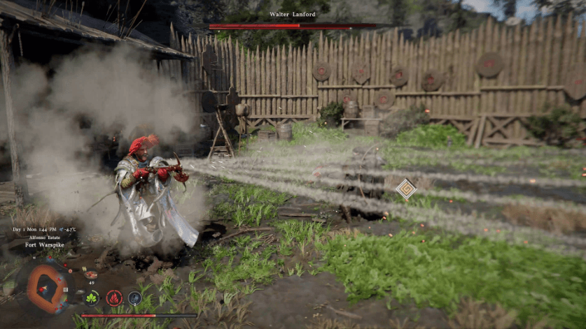 Walter Lanford relies on heavy explosives